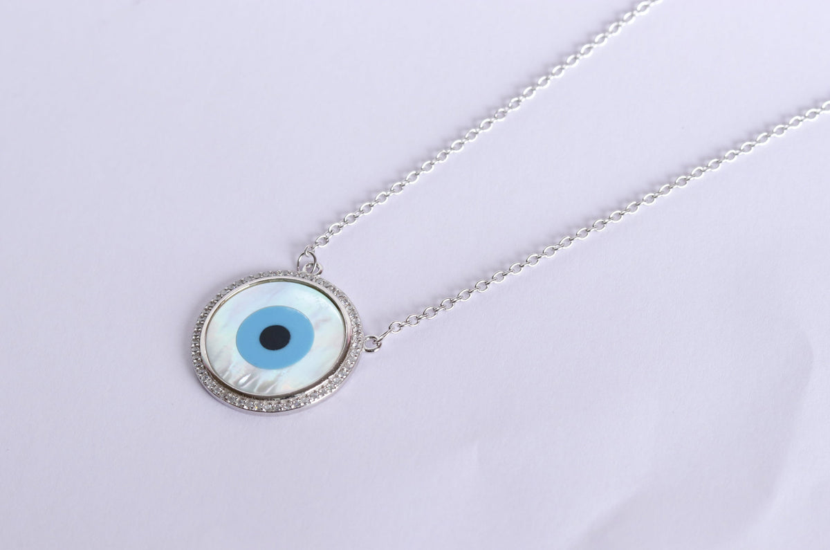 Evil Eye Nazarbattu Neckpiece